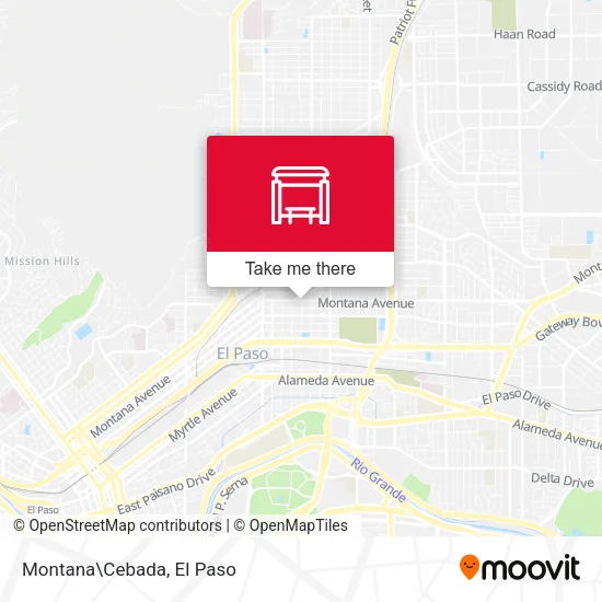 Mapa de Montana\Cebada