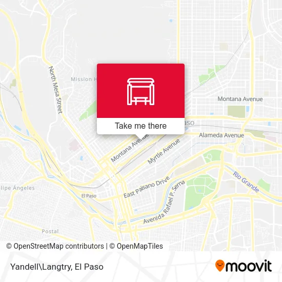 Mapa de Yandell\Langtry