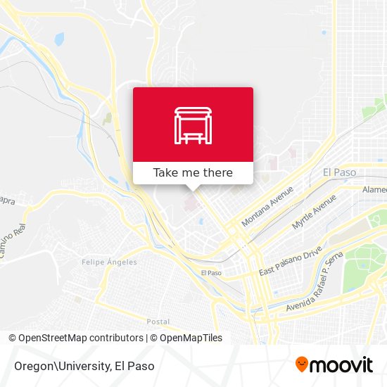 Oregon\University map