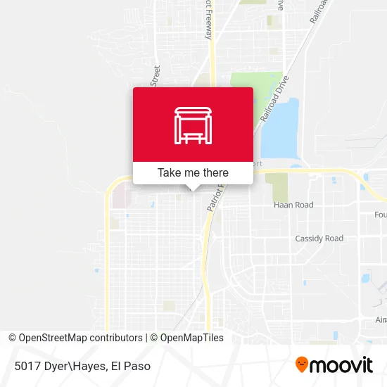 Mapa de 5017 Dyer\Hayes