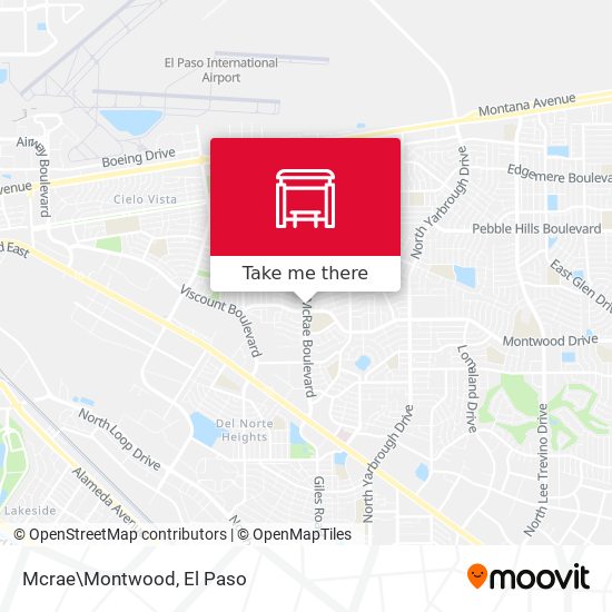 Mcrae\Montwood map