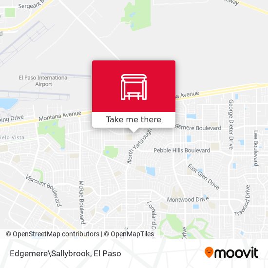 Mapa de Edgemere\Sallybrook