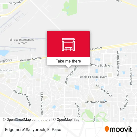 Mapa de Edgemere\Sallybrook