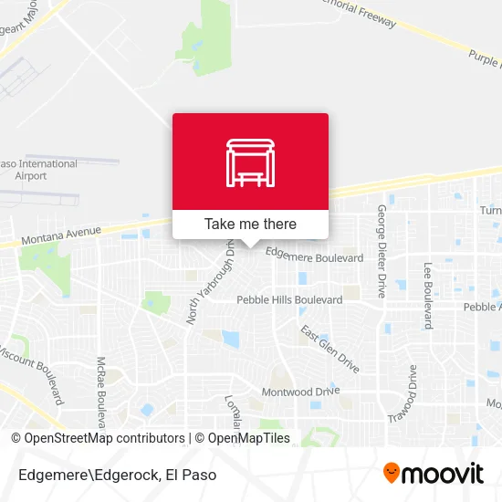 Mapa de Edgemere\Edgerock