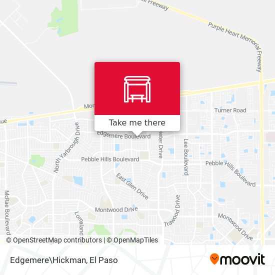 Mapa de Edgemere\Hickman