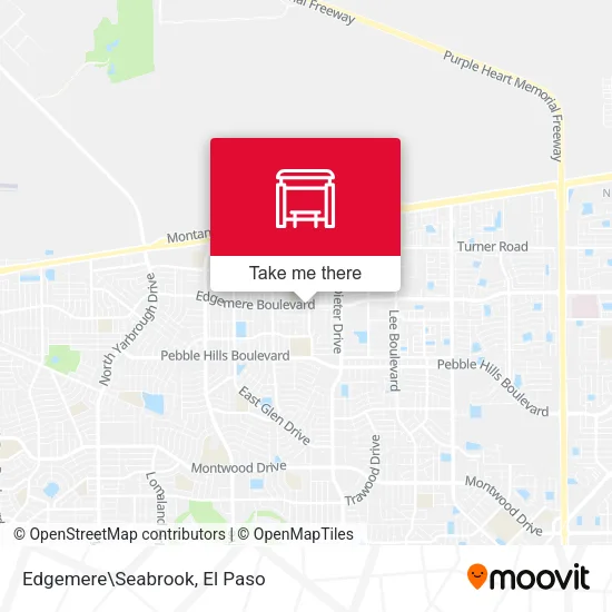 Mapa de Edgemere\Seabrook