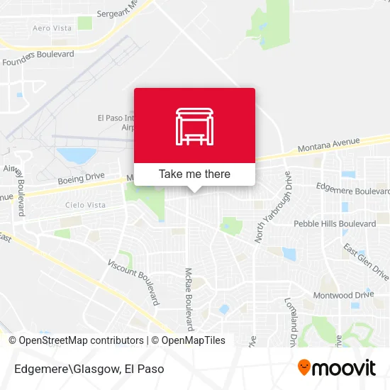 Mapa de Edgemere\Glasgow