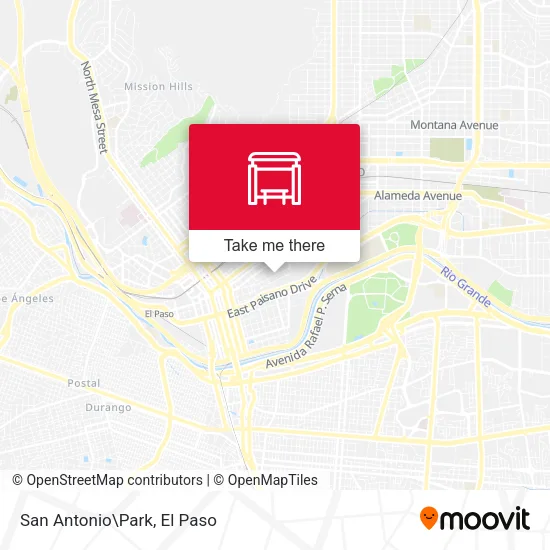 Mapa de San Antonio\Park