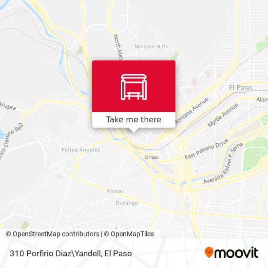310 Porfirio Diaz\Yandell map