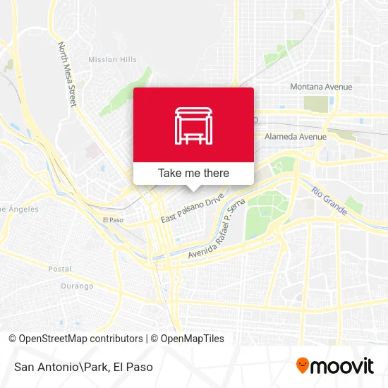 Mapa de San Antonio\Park