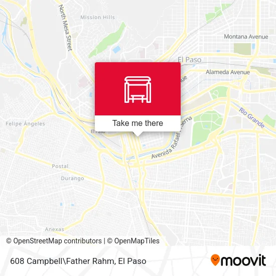 Mapa de 608 Campbell\Father Rahm