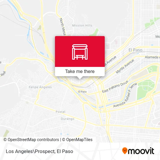 Los Angeles\Prospect map