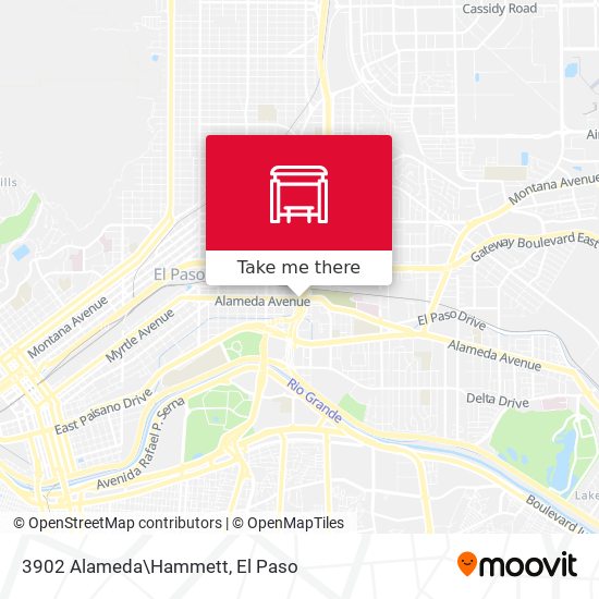 3902 Alameda\Hammett map