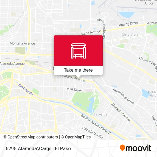 Mapa de 6298 Alameda\Cargill