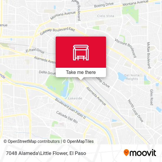 Mapa de 7048 Alameda\Little Flower