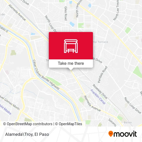 Mapa de Alameda\Troy