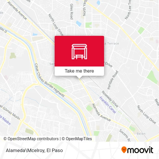 Alameda\Mcelroy map