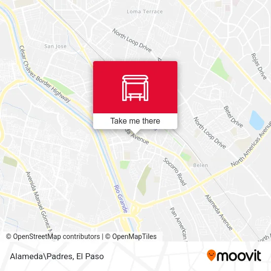 Mapa de Alameda\Padres