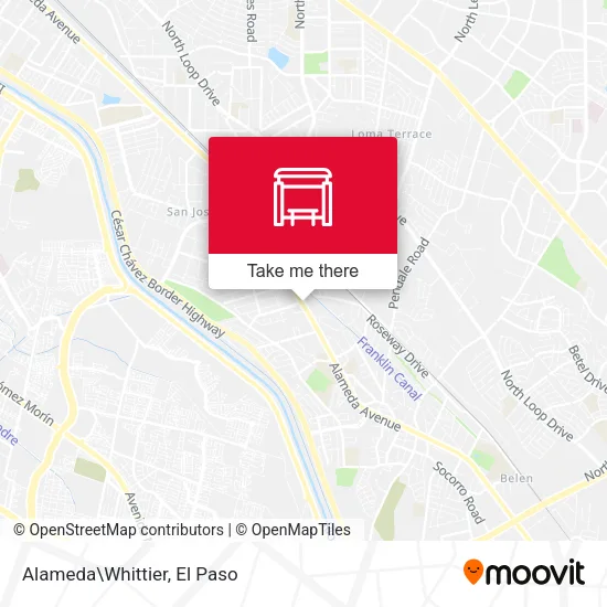 Mapa de Alameda\Whittier
