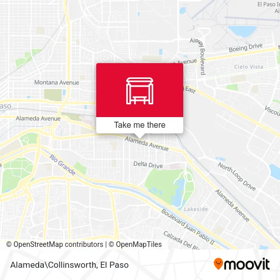 Mapa de Alameda\Collinsworth