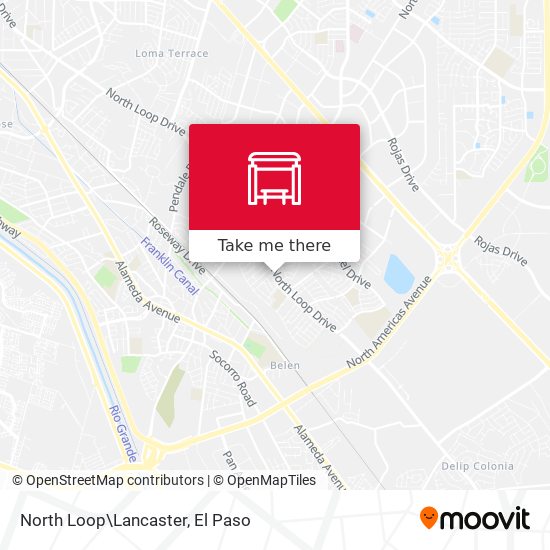 Mapa de North Loop\Lancaster