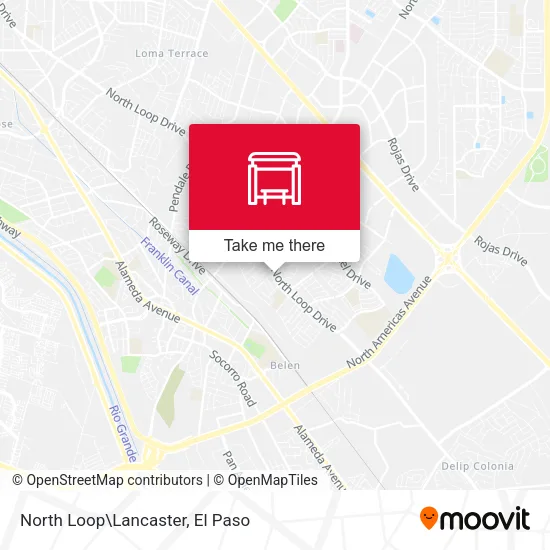Mapa de North Loop\Lancaster
