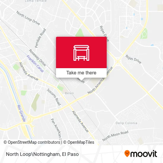 Mapa de North Loop\Nottingham