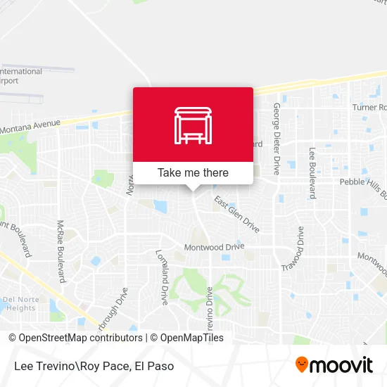 Mapa de Lee Trevino\Roy Pace