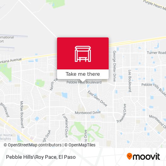 Mapa de Pebble Hills\Roy Pace