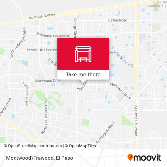 Montwood\Trawood map