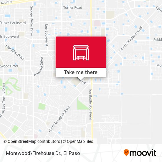 Montwood\Firehouse Dr. map