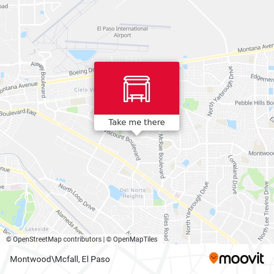 Montwood\Mcfall map