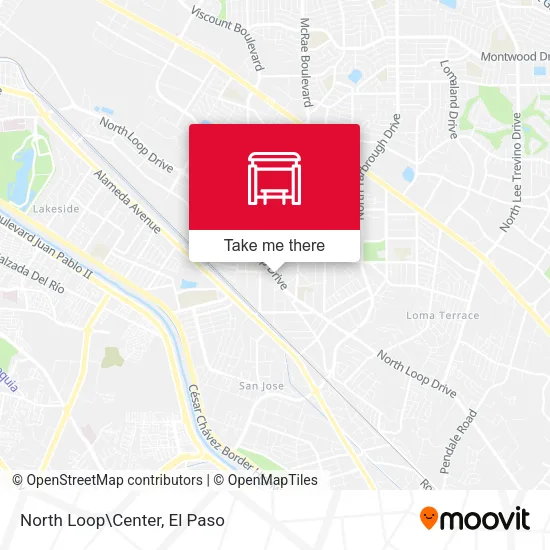 Mapa de North Loop\Center