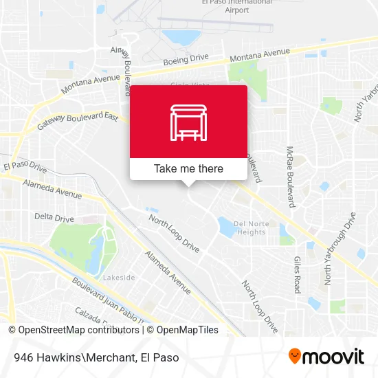 Mapa de 946 Hawkins\Merchant