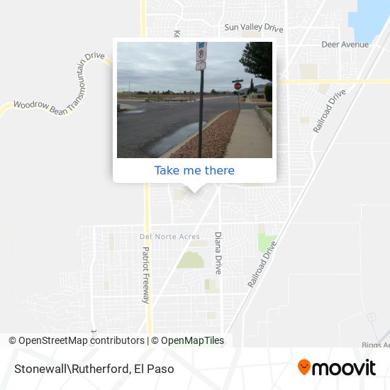Mapa de Stonewall\Rutherford
