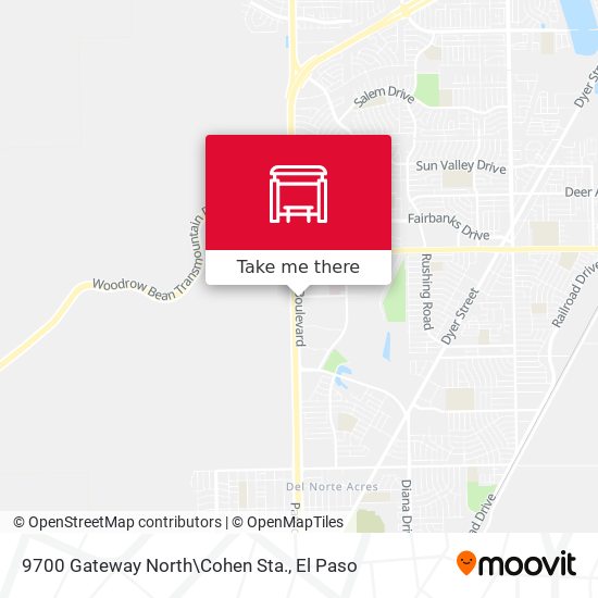 9700 Gateway North\Cohen Sta. map