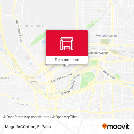 Mapa de Magoffin\Cotton