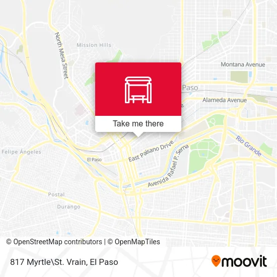 Mapa de 817 Myrtle\St. Vrain