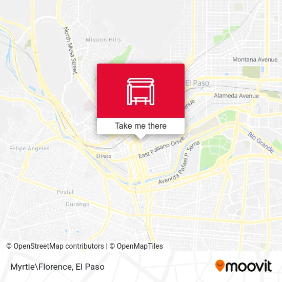 Mapa de Myrtle\Florence