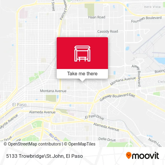 Mapa de 5133 Trowbridge\St.John
