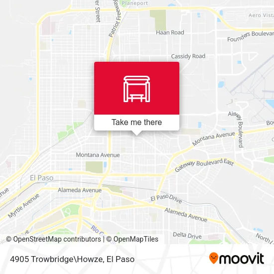 Mapa de 4905 Trowbridge\Howze