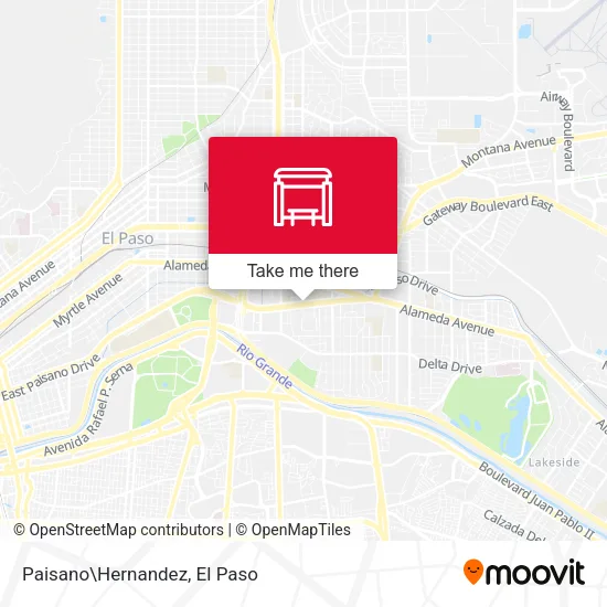Paisano\Hernandez map