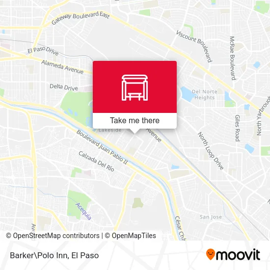 Barker\Polo Inn map
