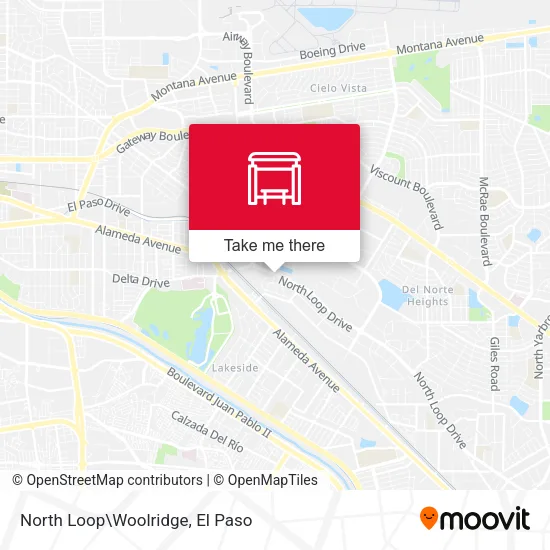 Mapa de North Loop\Woolridge