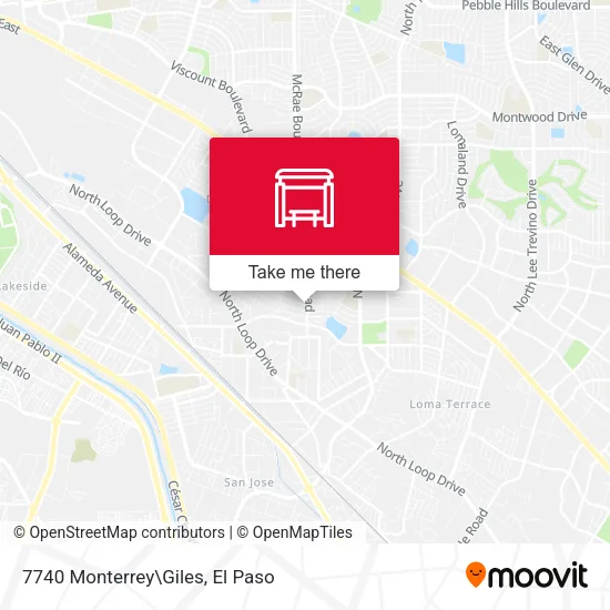 Mapa de 7740 Monterrey\Giles