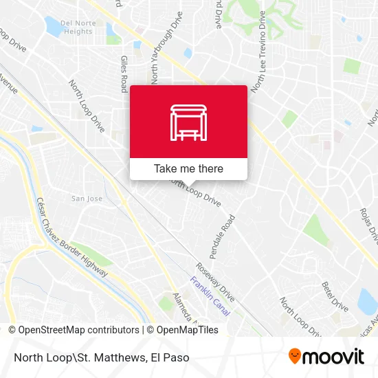Mapa de North Loop\St. Matthews