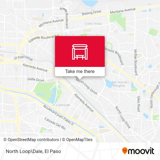 Mapa de North Loop\Dale