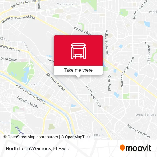 North Loop\Warnock map