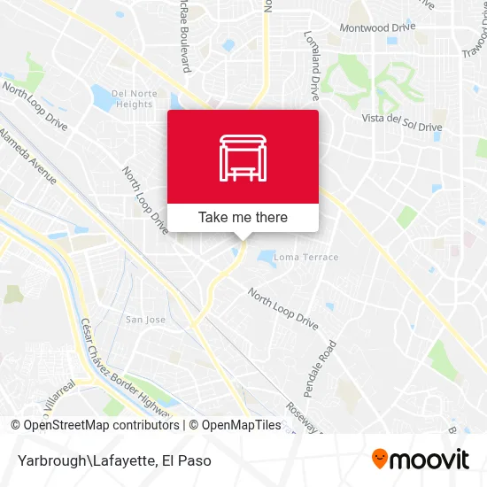 Yarbrough\Lafayette map