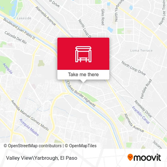 Mapa de Valley View\Yarbrough